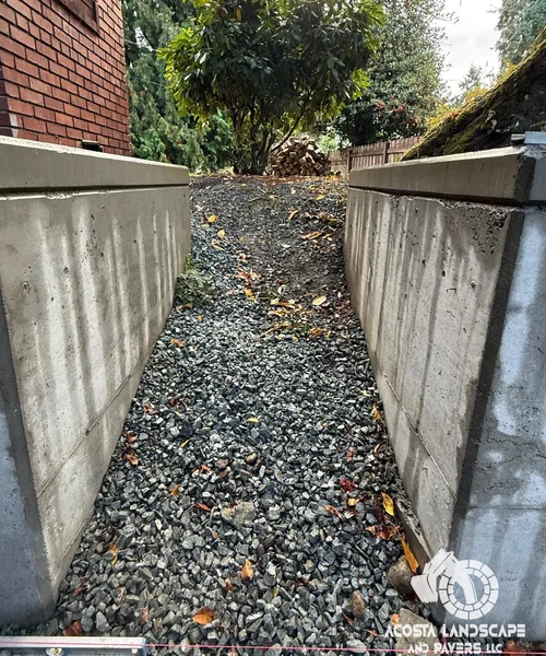 Paver Installation, Hardscape Steps & Drainage System in Seattle 